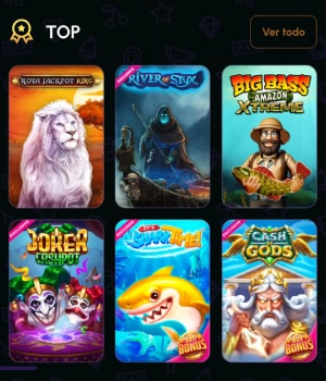 El catálogo de juegos de NovaJackpot casino